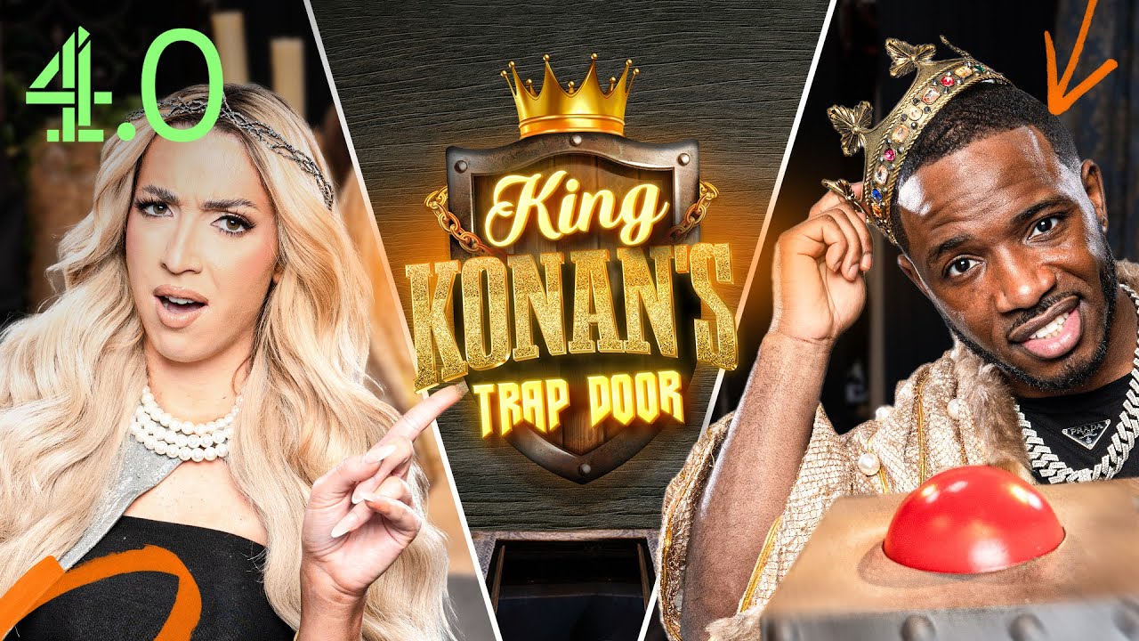 Granny Gets DROPPED By Konan, Michael Dapaah & GK Barry | King Konan's Trap Door | @channel4.0