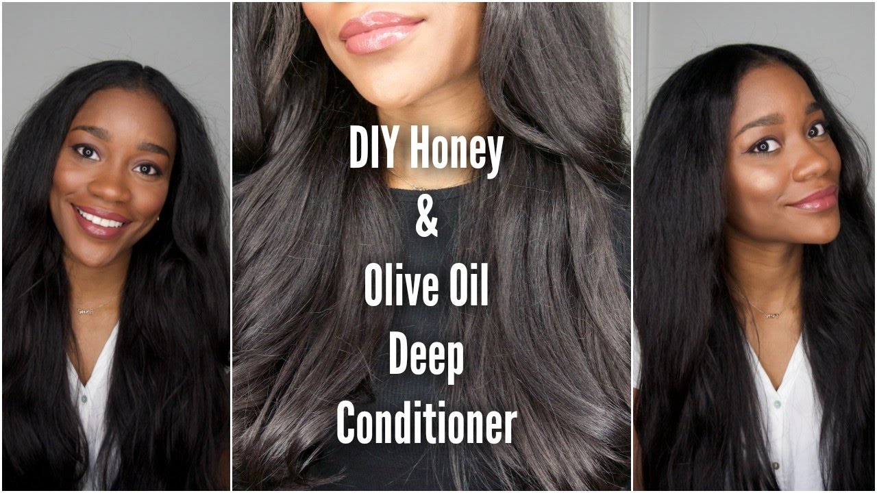 straightTalk Series: DIY Honey & Olive Oil Deep Conditioner