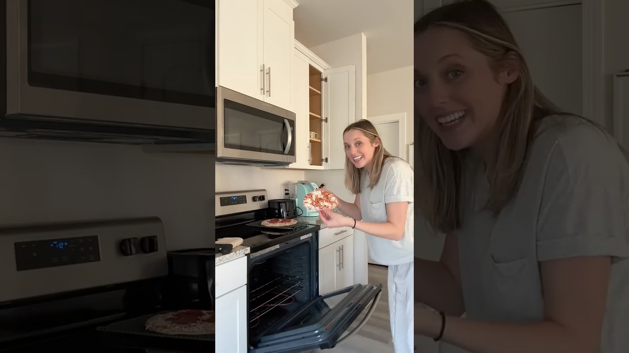 Pizza shrinking prank on husband 😂
