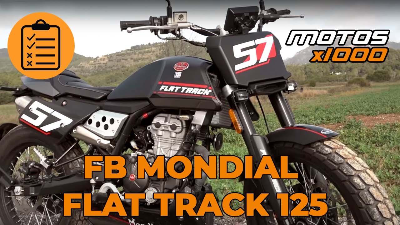 TEST FB Mondial 125 Flat Track | Motosx1000