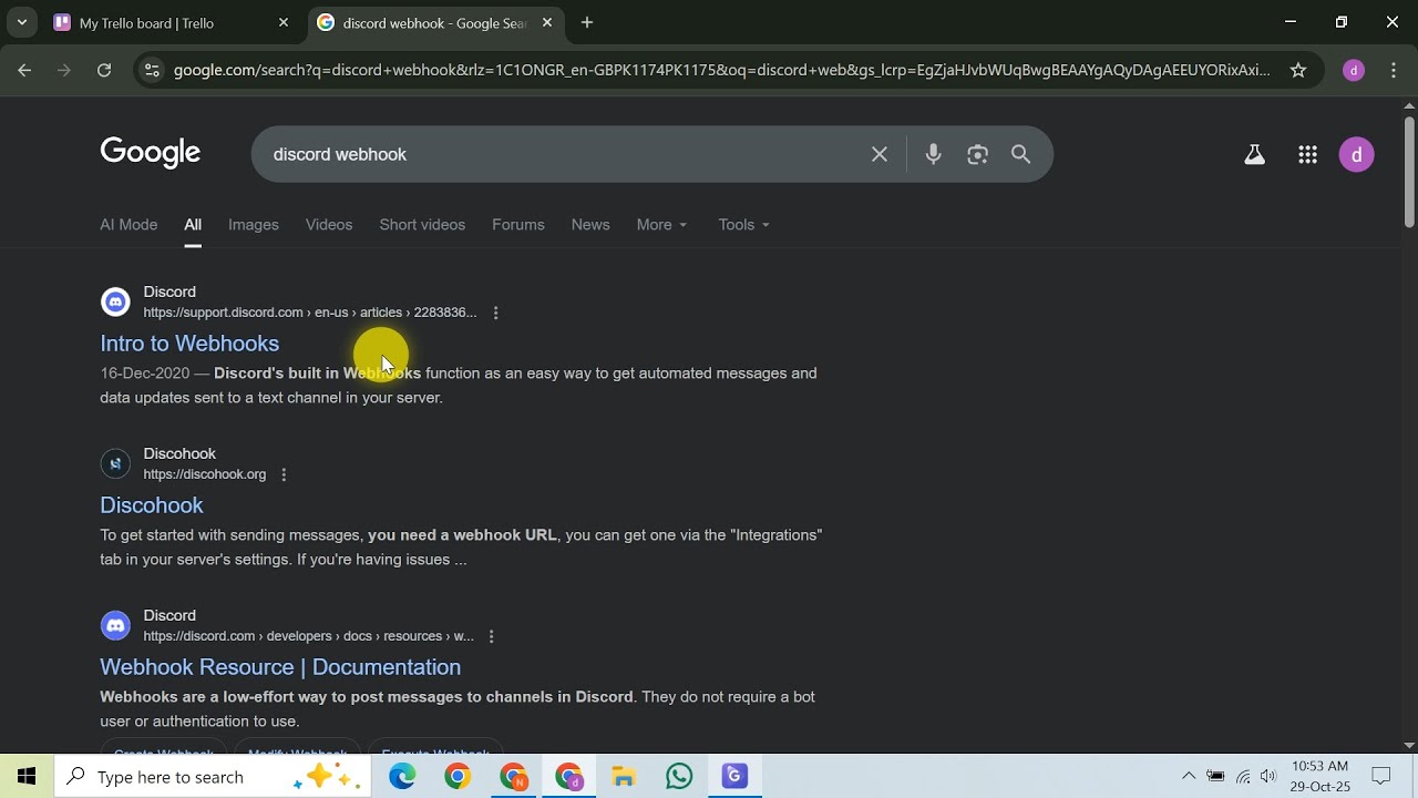 Как интегрировать Trello с Discord