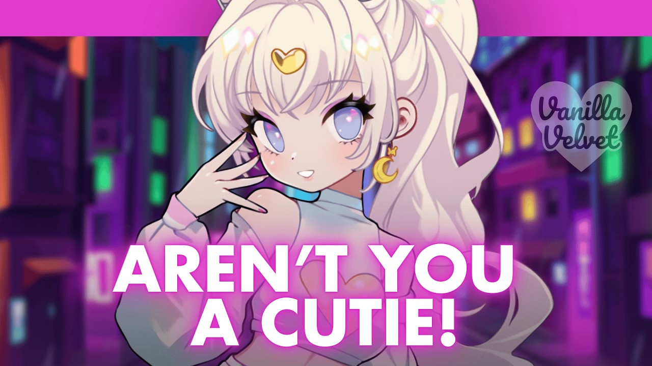 Flirty Cyberpunk Girl Asks You Out! (ASMR RP • Wholesome • Troublemaker? • Futuristic • Animated!)