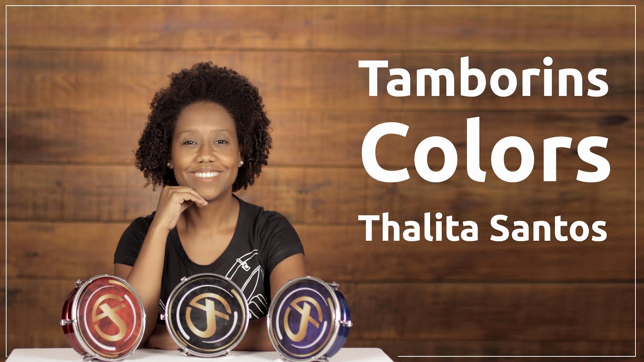 Novos Tamborins Colors
