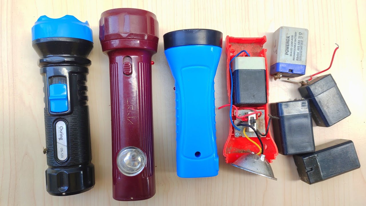 Awesome uses of old LED flashlights | Howtomake01 | Tv remote