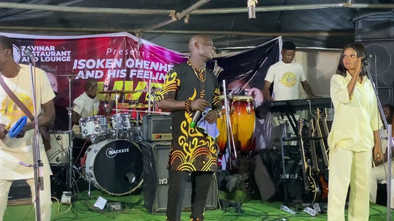 Professor Olalekan Ajibola Live Performance with lsoken Ohenhen @ Zavinar