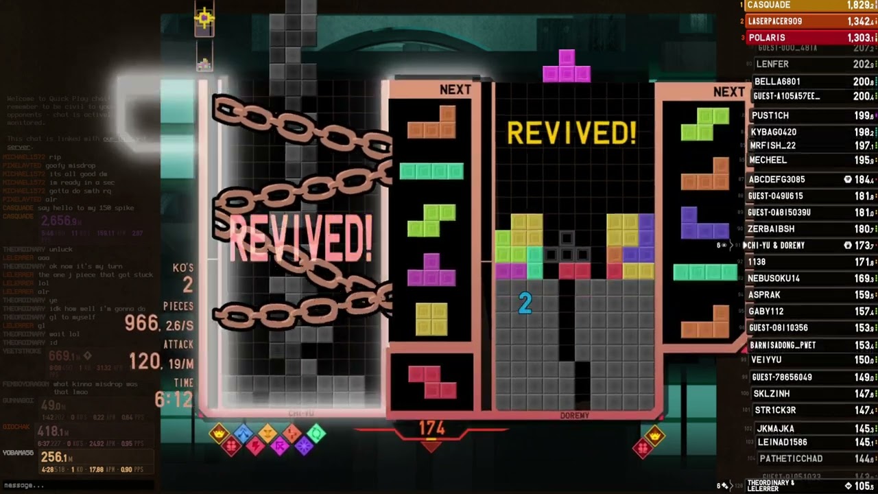 the responsible one (23 revives)