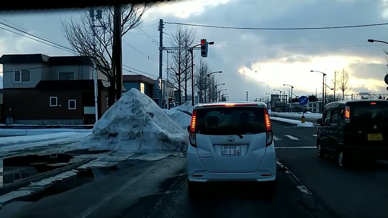 【定点観測】も兼ねたタイヤローテーション後のドライブ動画①