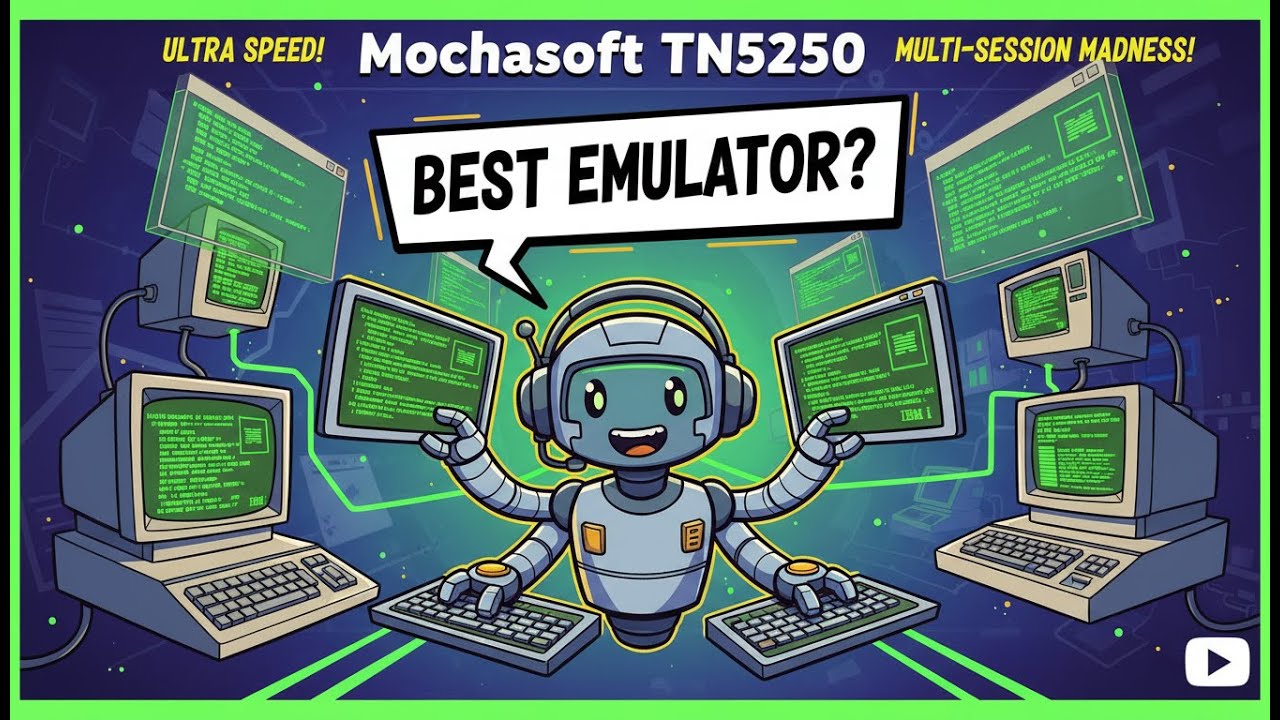 Mochasoft TN5250 &mdash; лучший эмулятор экрана AS400?