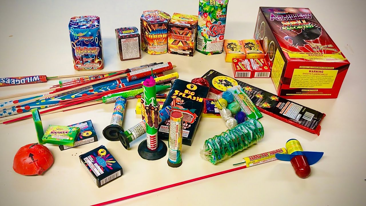 I Got All These Fireworks For Only $25!