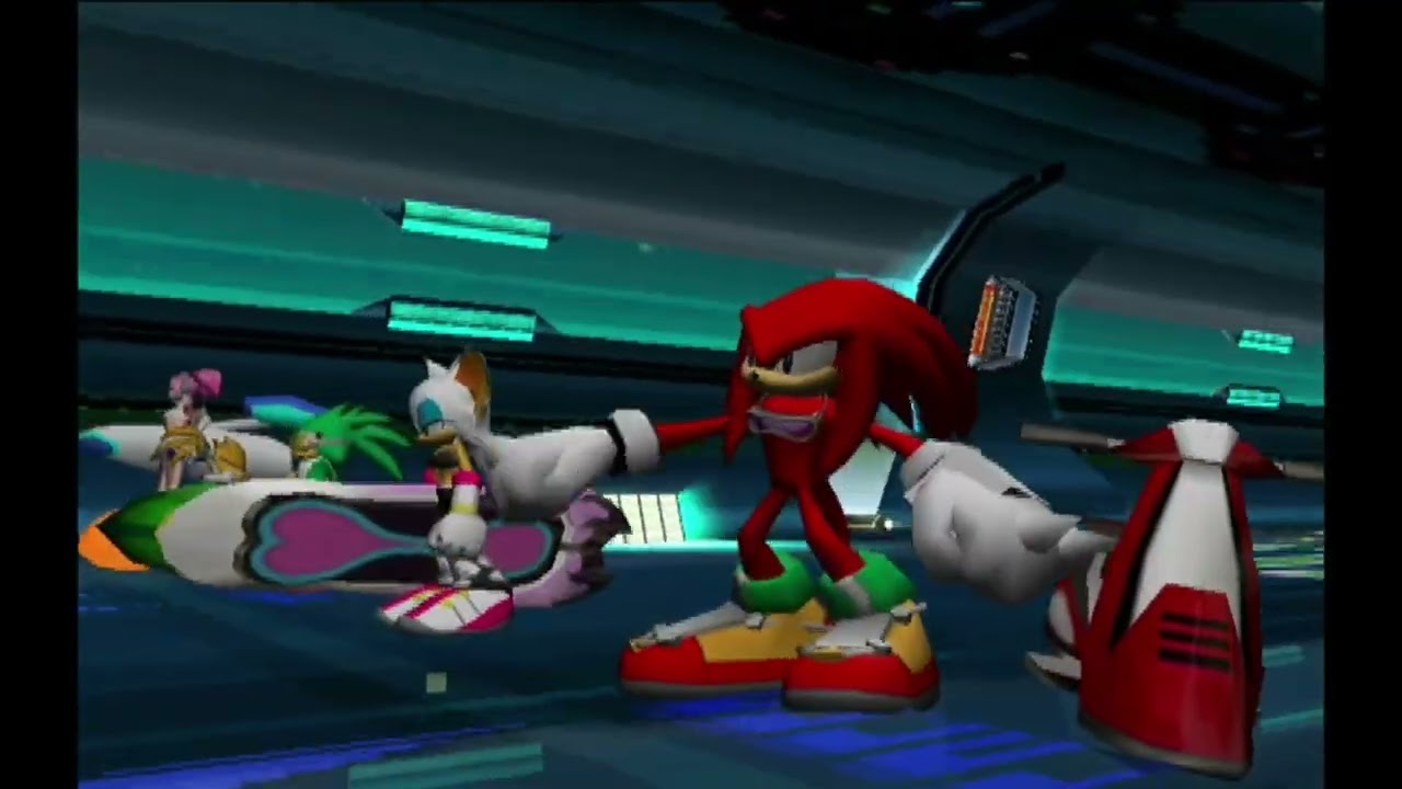 Sonic Riders (GC) - All of Normal Mode (Knuckles + Cover-P, 1st Place in All Races)