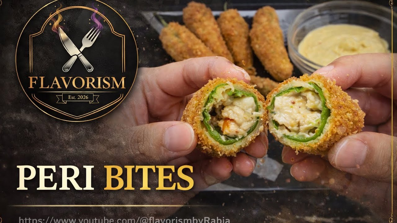 Peri Peri Bites by Flavorism | Chicken Chilli Bites | Chicken Chillos. 