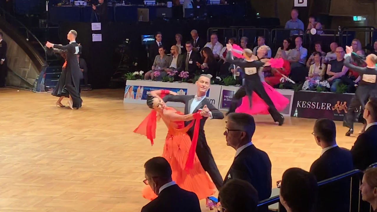 Evgeny Nikitin - Anastasia Miliutina, Viennese waltz. GOC 2019, WDSF Grand Slam Standard.