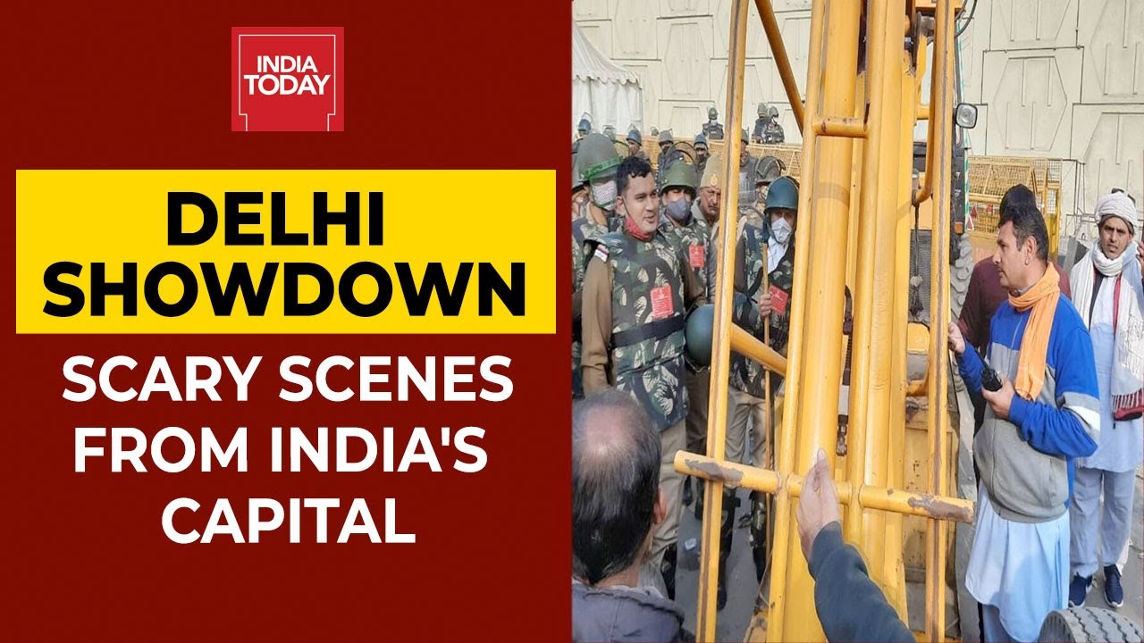 Farmers' Rally Live Updates| Farmer Protesters Reach Heart Of Delhi; Breaks Barricades, Lathicharged
