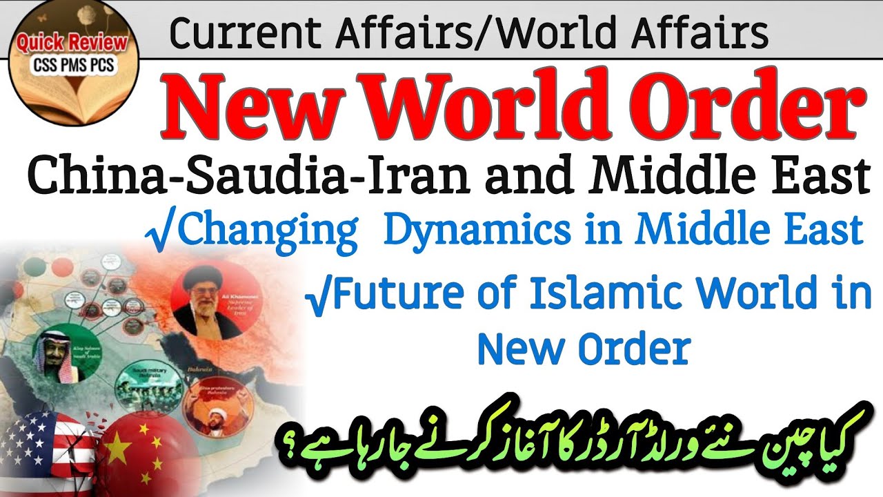 The Unexpected Path to Peace: Saudi-Iran's Inside Story (Urdu/Hindi) | China's Role in Middle East