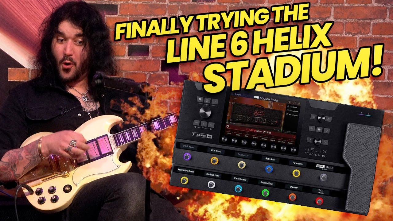 In-Depth With The Line 6 Helix Stadium! - First Impressions, Spec Rundown & Tones!