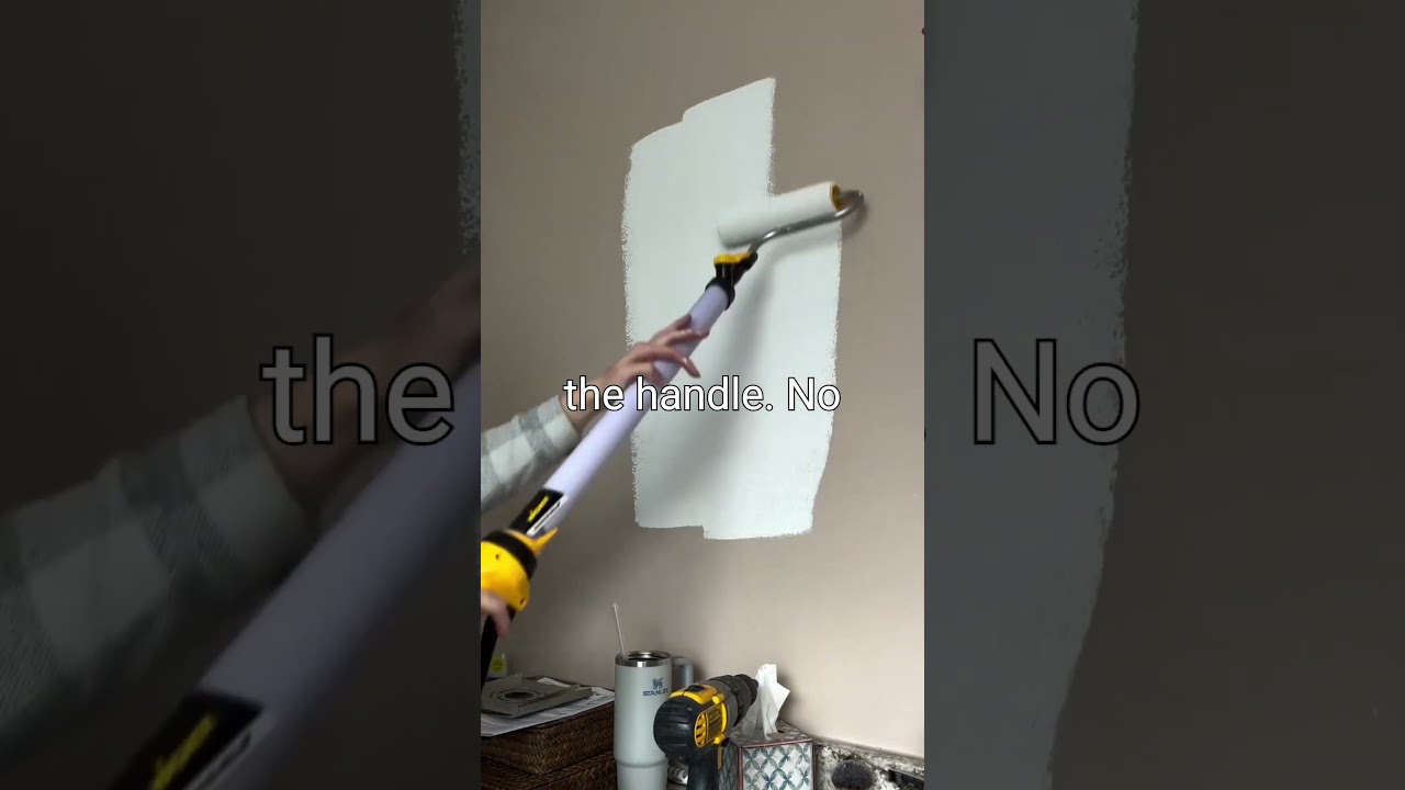 This Paint Roller Fills Itself and Saves So Much Time!