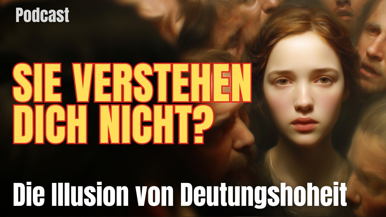 Sie verstehen dich nicht? – Die Illusion der Deutungshoheit