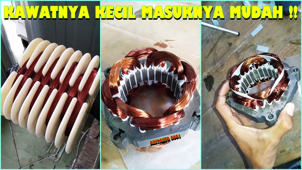 GULUNG DINAMO PENGERING MESIN CUCI SANKEN part1