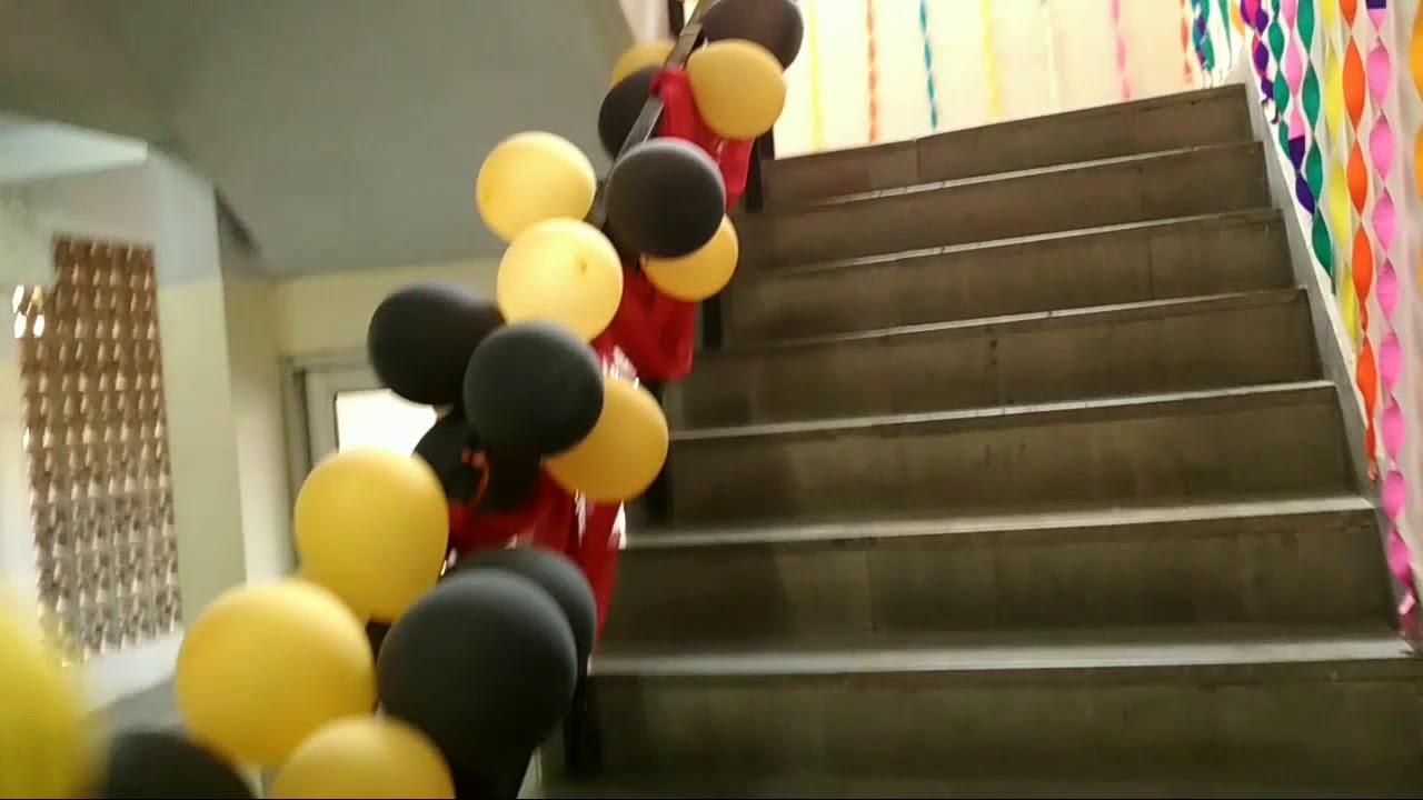 Party decoration department of chemistry...m.d.u rohtak...
