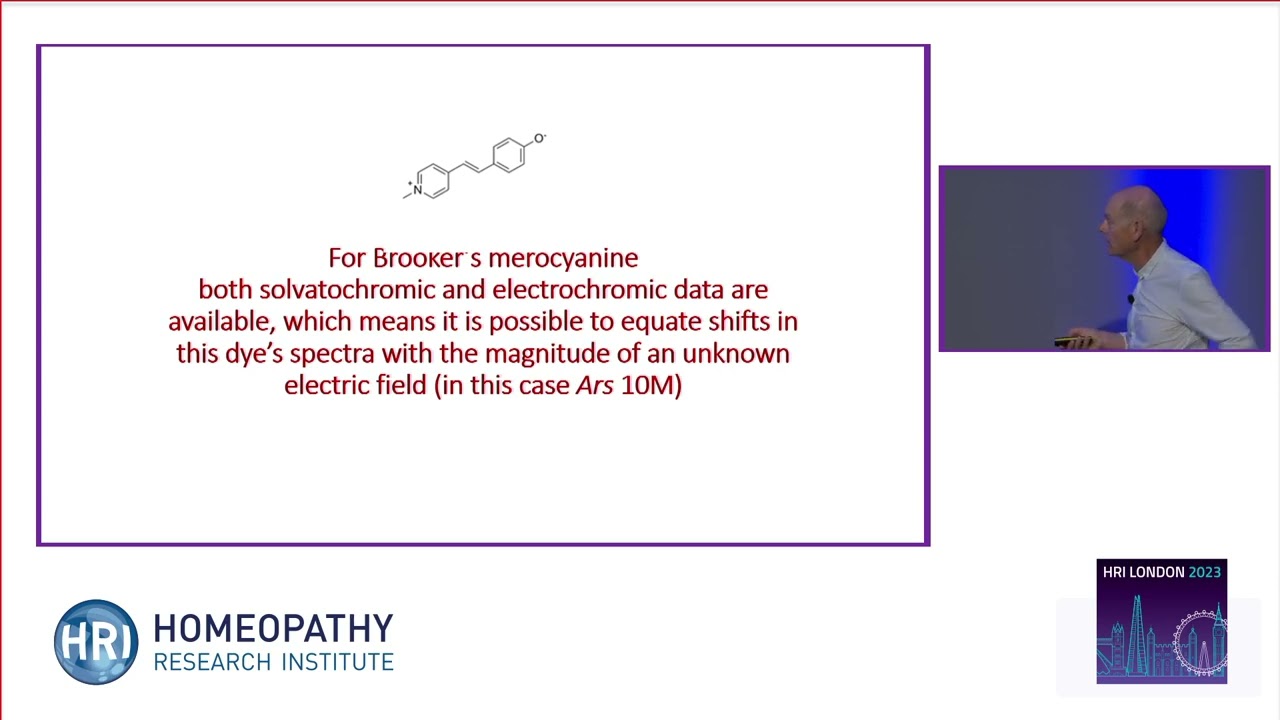 Dr Steven Cartwright - Ten years of research on solvatochromic dyes and homeopathic potencies