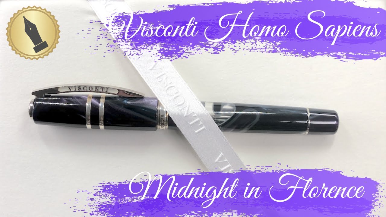 Visconti Homo Sapiens Midnight In Florence Unboxing and Review