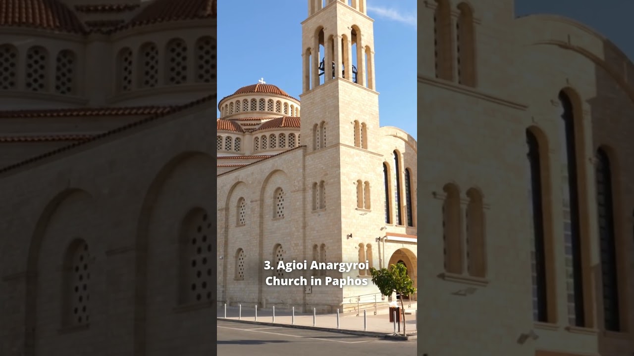 Top 4 most beautiful churches in #Cyprus #shorts