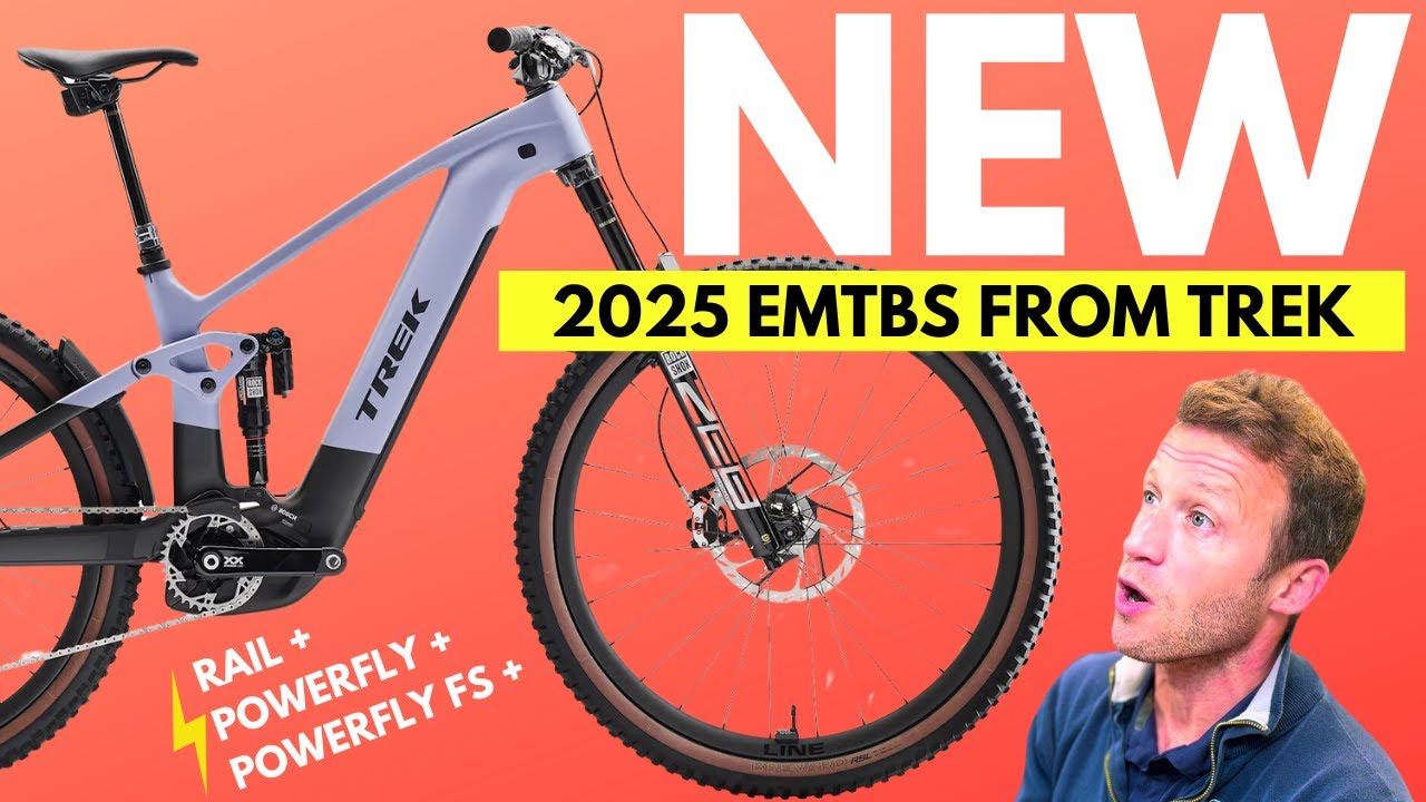 НОВЫЕ 2025 TREK RAIL И POWERFLY EMTBS! Новые моторы и более мощные аккумуляторы (но лучше ли они?)