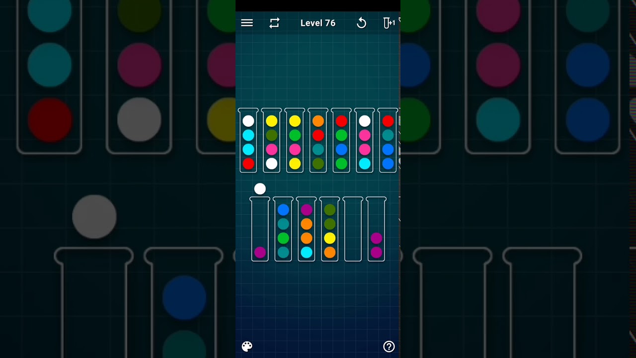 Ball Sort Puzzle - Color Sorting Games Level 76 Walkthrough Solution Android/iOS