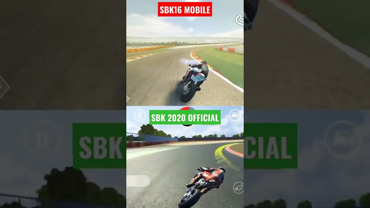 SBK16 VS SBK 2020