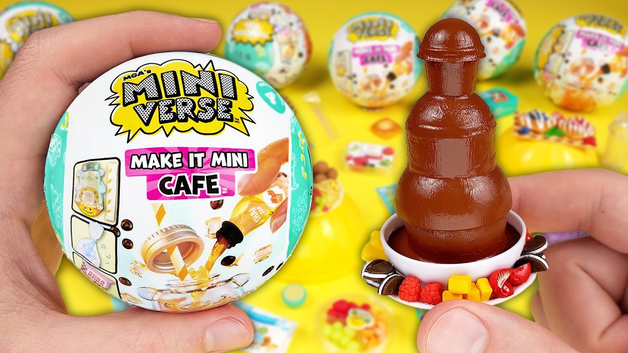 From Tanghulu And Leftovers To Chocolate Fountain - MiniVerse Cafe Series 4