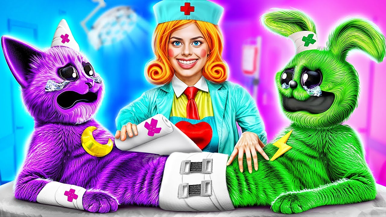 Miss Delights Krankenhaus! Poppy Playtime Kapitel 3 im Krankenhaus!