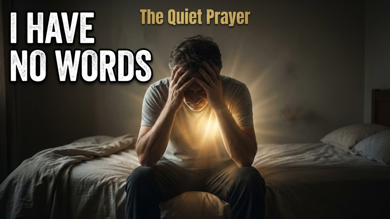 When You Have No Words: The Quiet Prayer That Activates God’s Strength