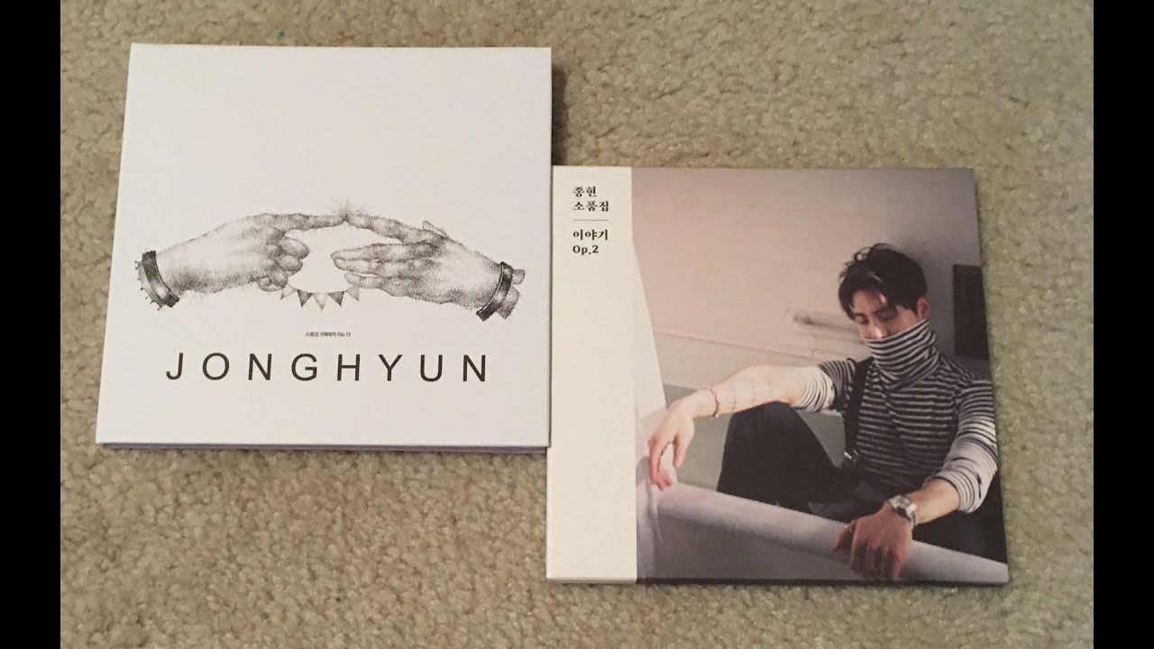 K-Pop Haul #42 (Jonghyun The Collection: Story Op.1 & Story Op.2 Unboxing)