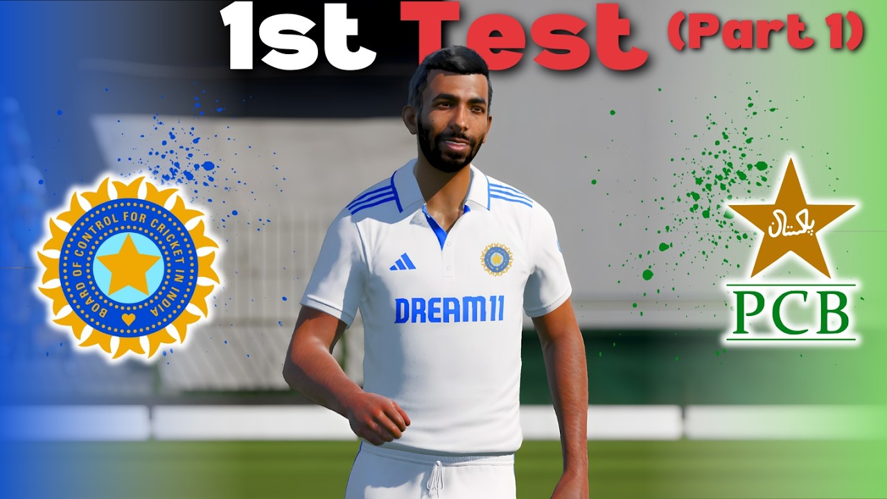 Not Expected THIS from Indian Bowling  🤯🏏 1st Test Match Pakistan vs India  🏏 Cricket 24