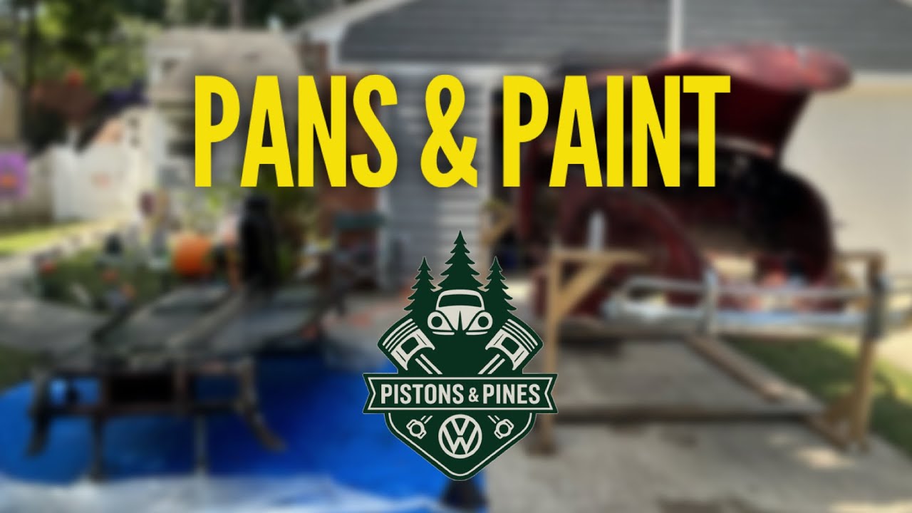 1966 VW Beetle Pans & Paint - Brining a Rusty Bug Back