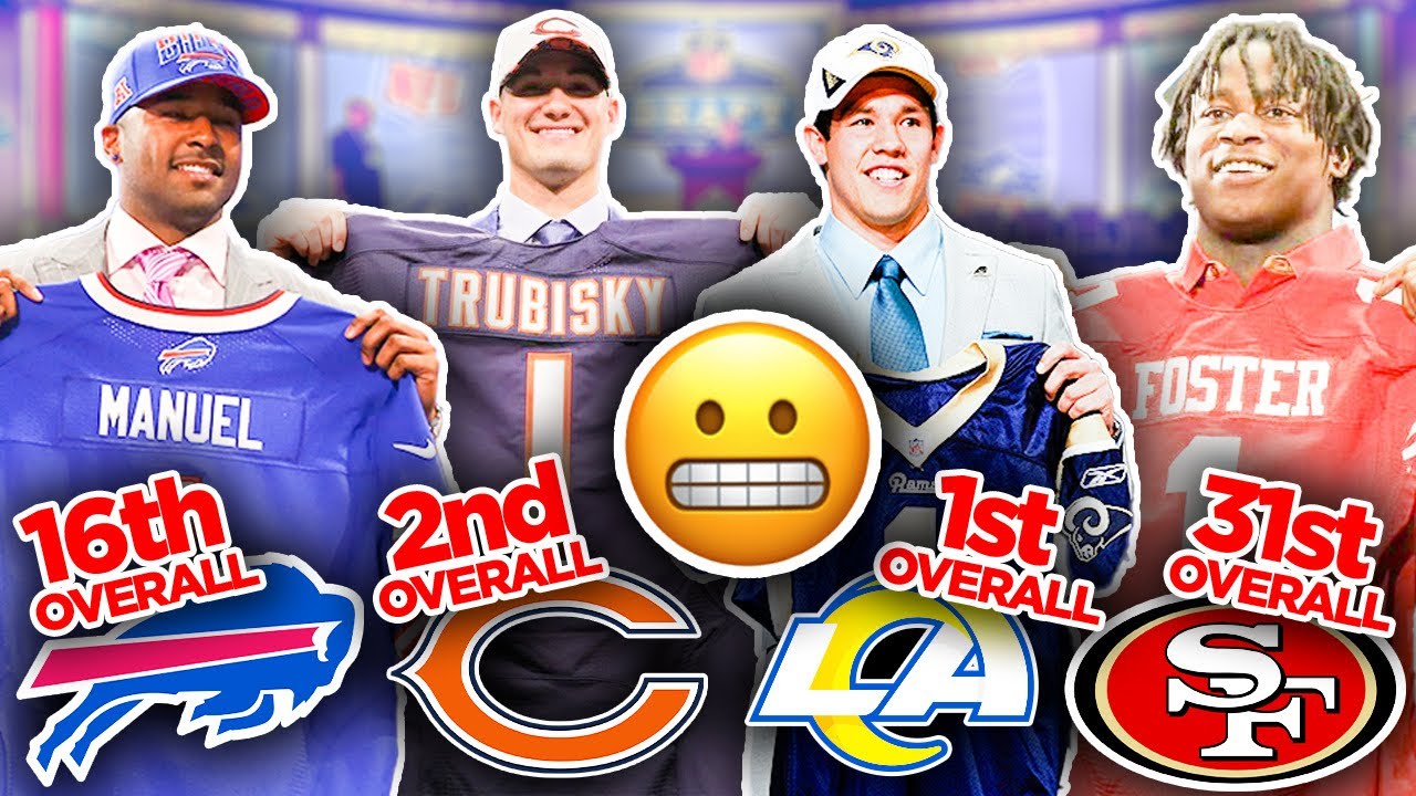 Lets’s Have a Laugh at Every NFL Team’s WORST Draft Pick Ever! LOL!