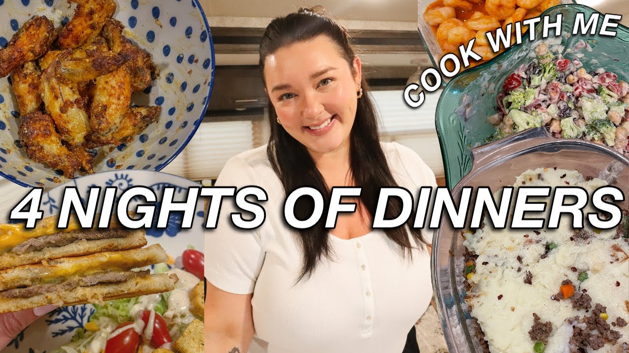 COOK WITH ME: 4 RECIPES THAT ARE TASTY & COMFORTING THAT YOU CAN STILL LOSE WEIGHT EATING!