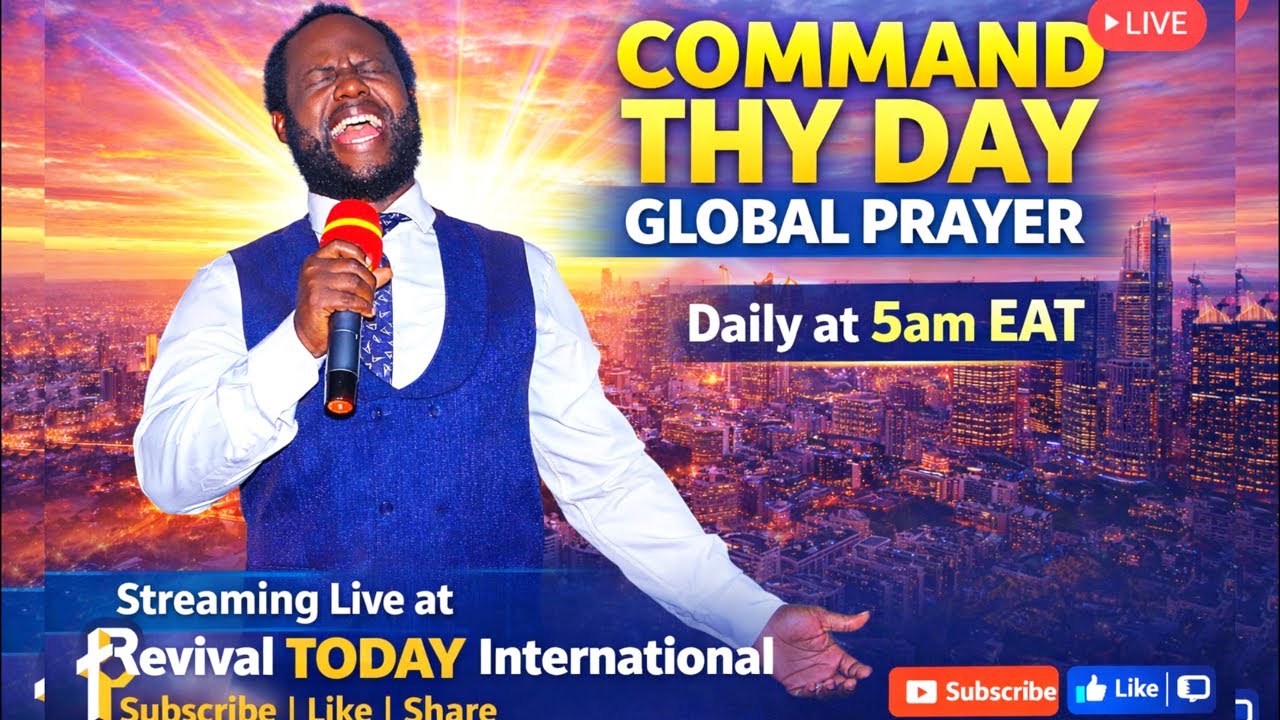 RPG - COMMAND THY DAY GLOBAL PRAYERS || 15TH MARCH 2026