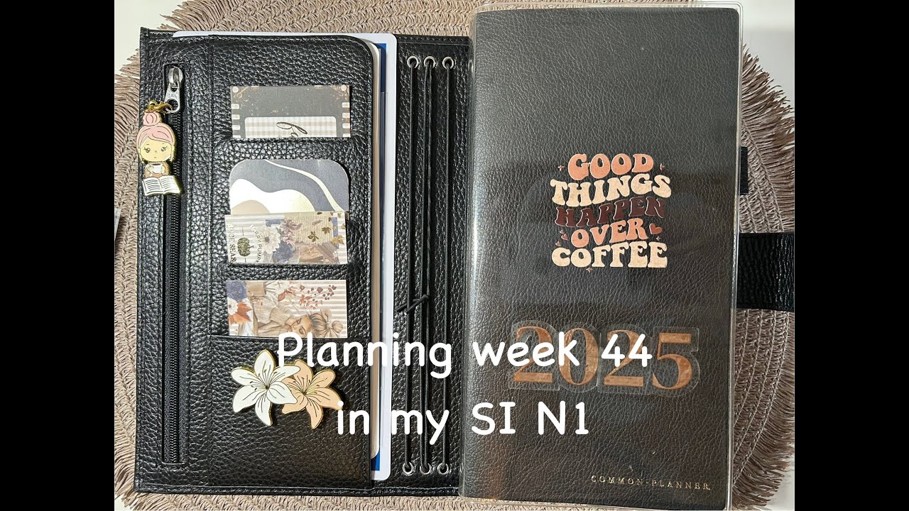 Planning week 44 (27th of October to 2nd of November) in my Sterling Ink N1 (TN standard size)