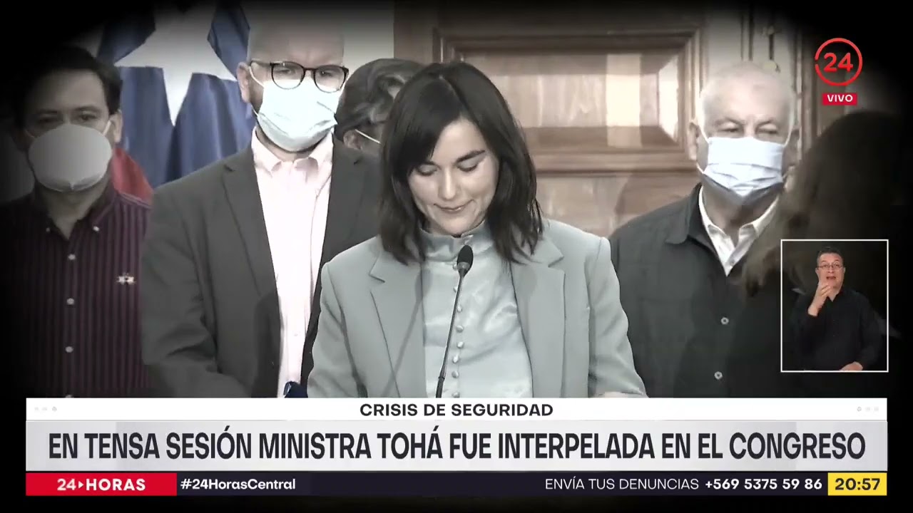 En tensa sesión la ministra Tohá fue interpelada en el Congreso