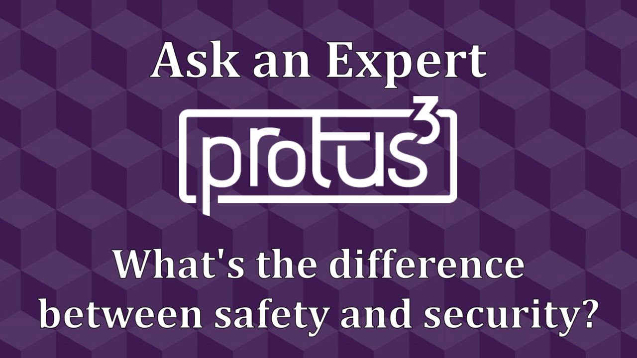 What's the difference between safety and security?