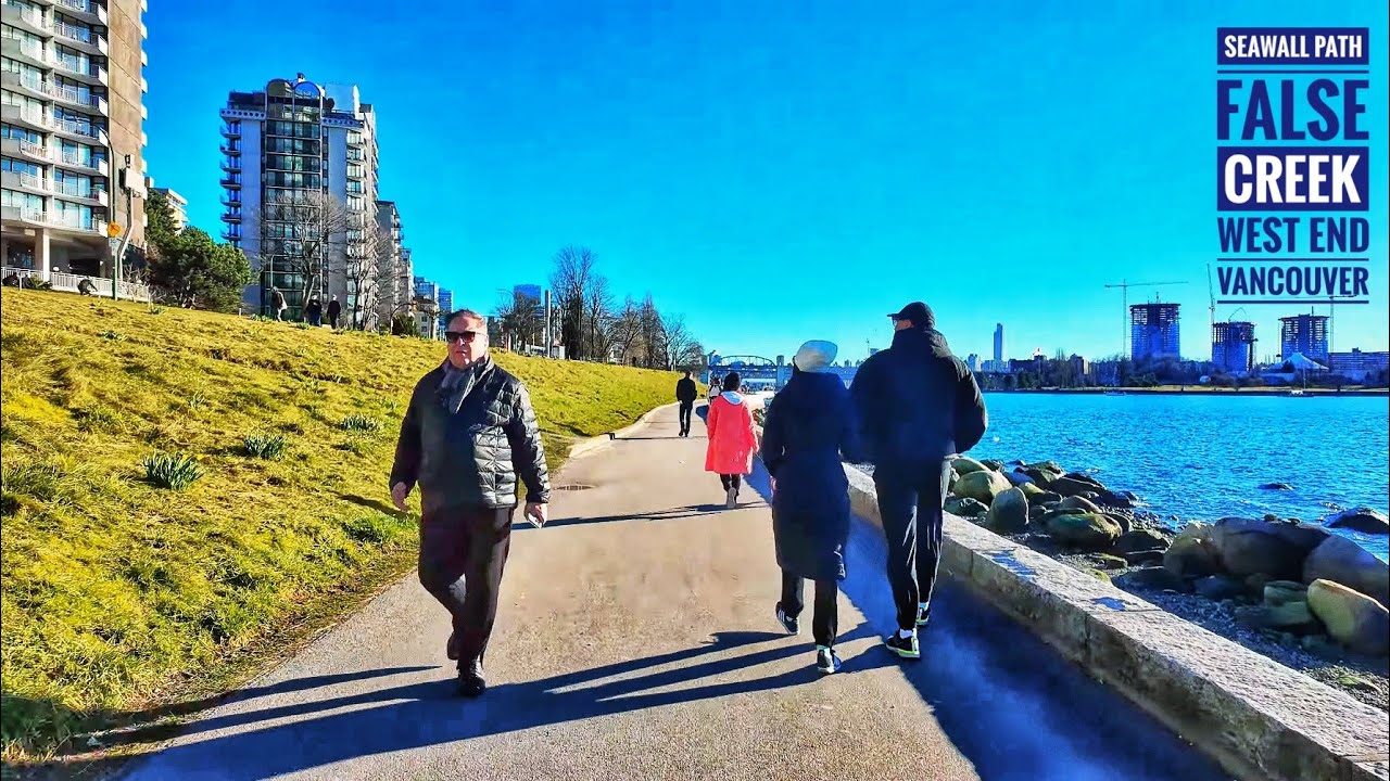 Vancouver Walk 🇨🇦 - Seawall Path, English Bay to Sunset Beach