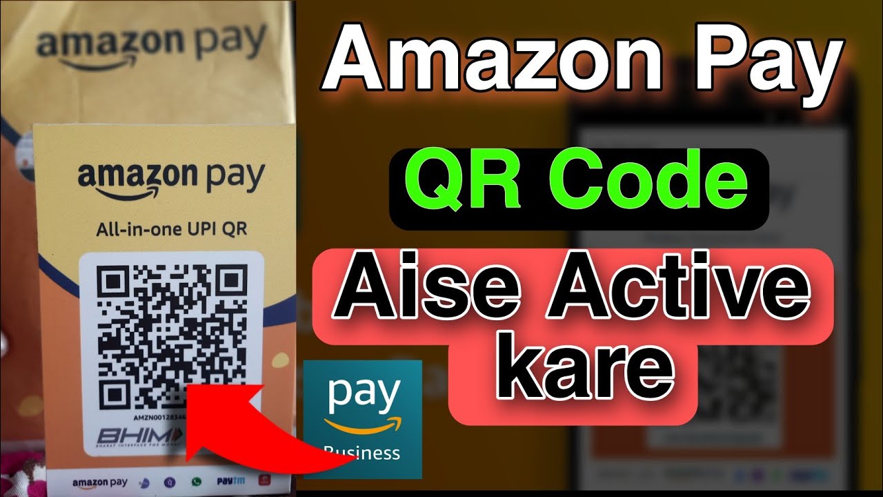 How do I activate the Amazon Business QR Code? unboxing amazon merchant qr