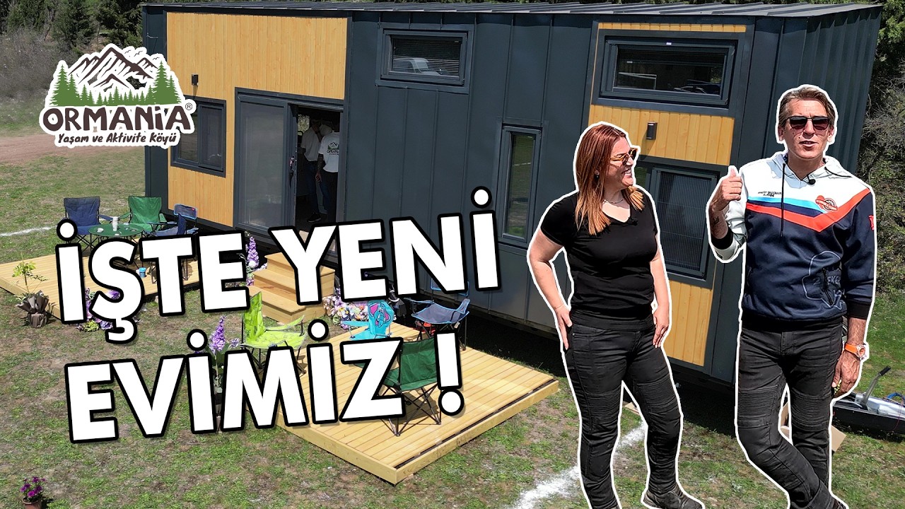 İŞTE YENİ EVİMİZ ! Tiny House’a Taşınıyoruz | Ormania Doğal Yaşam Köyü