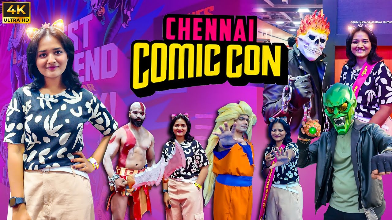 Comic con Chennai 2025 | Cosplay
