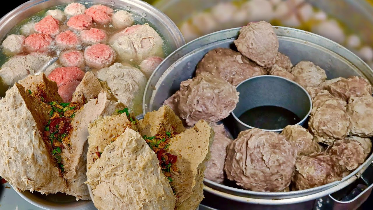 BAKSO JUMBO 2 KILO FULL DAGING SAPI TEPUNGNYA CUMA 1 SENDOK AJA