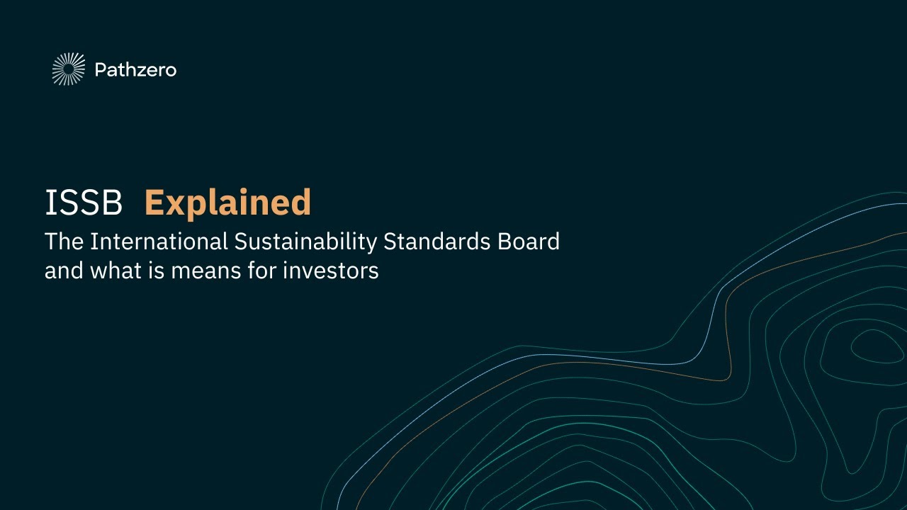 Explained | the International Sustainability Standards Board (ISSB) and what it means for investors