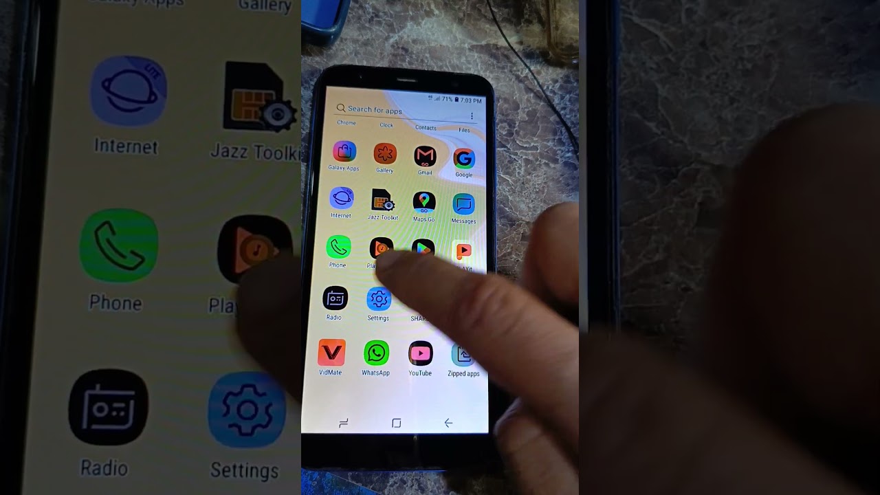Samsung j6 plus negative colours Setting |  samsung negative color problem