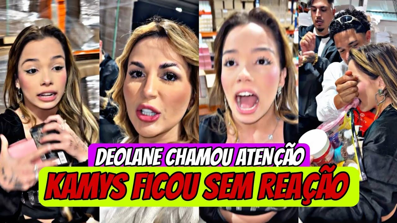 Kamylinha foi pra casa da DEOLANE ir Foi Chamada Atenção 😱Olha A a Reação Do Hytalo 👀