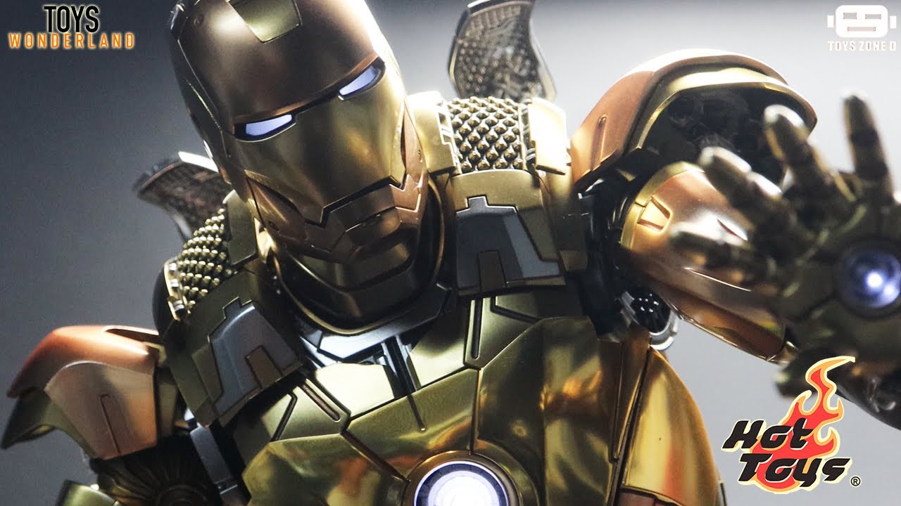 Hot Toys Die- Cast Iron Man Mark 21 (Midas) MMS586D36 Unboxing